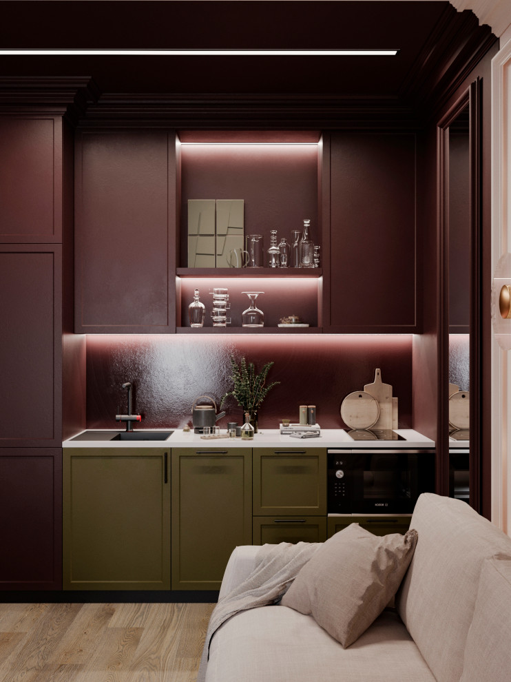 Яркая студия для сдачи в аренду