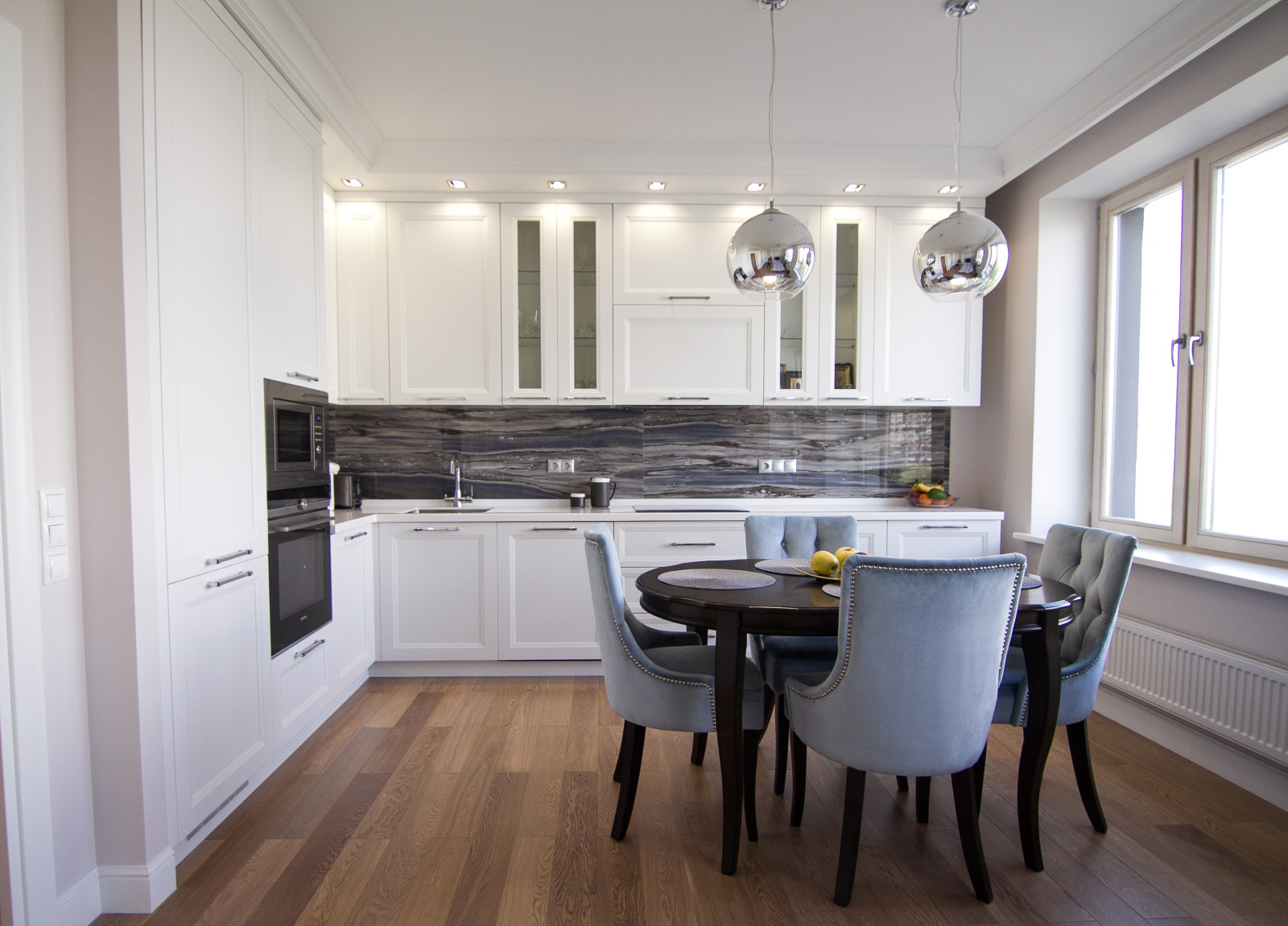 Белая кухня "Лира" в Москве