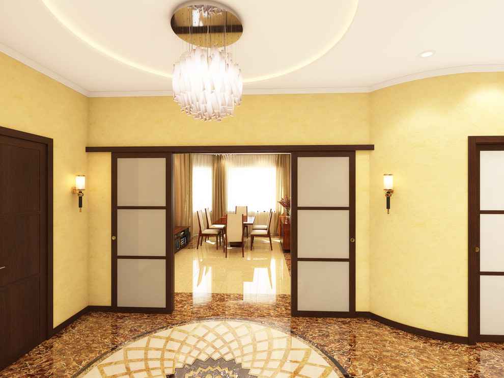 3D визуализация | Квартира в тёплых тонах