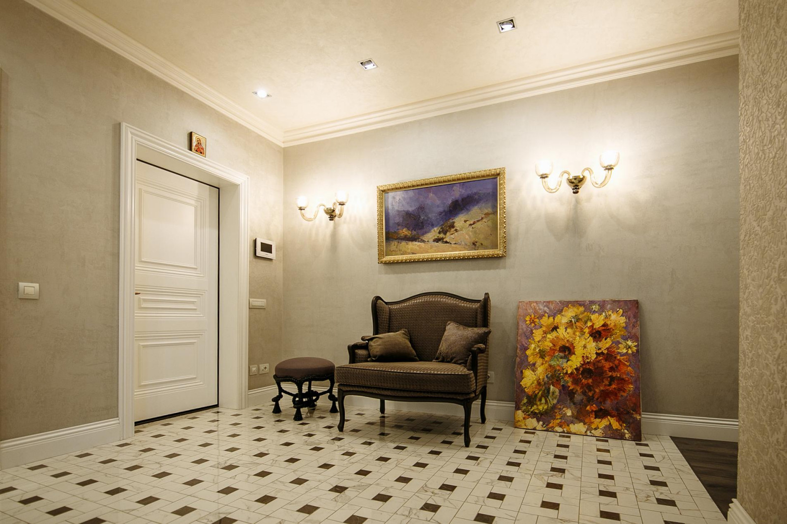 Квартира в стиле лофт (с элементами классики)