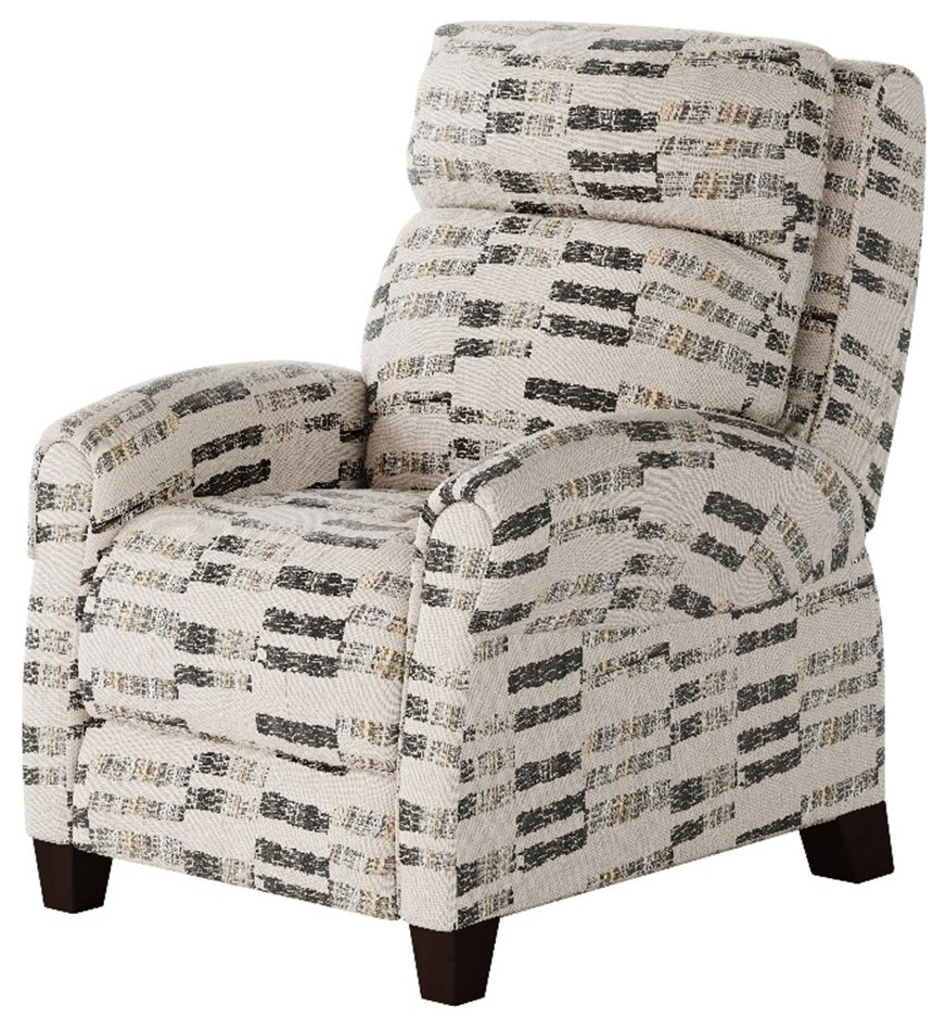 Southern Motion Saturn Zero Gravity Fabric Power Recliner in Black