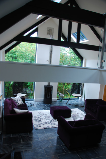 The Coach House contemporary-living-room