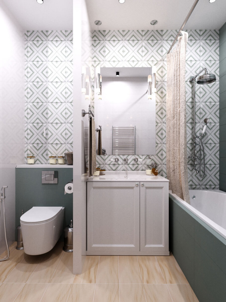 Дизайн квартиры 64 м2 ЖК Мичуринский