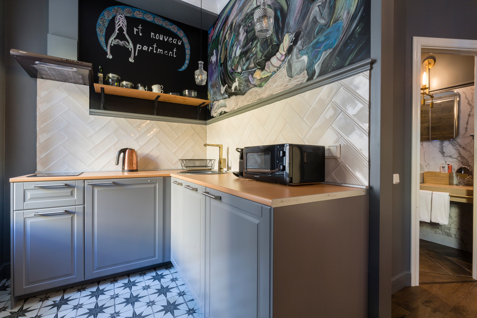 Art nouveau apartment