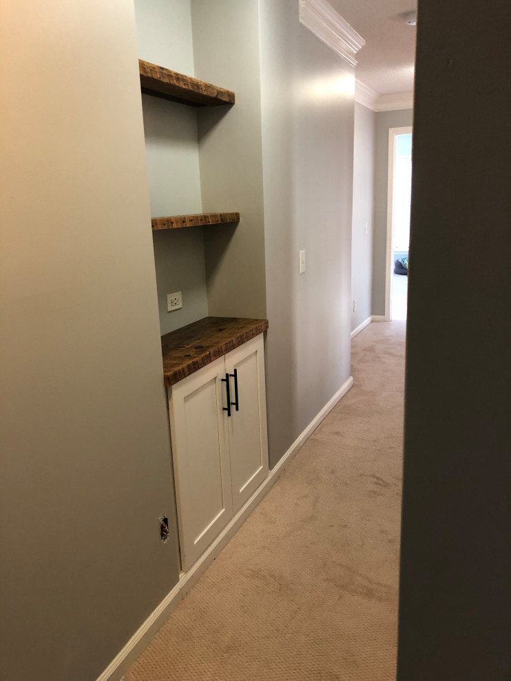 Hallway Niche/Charging Station Modern Charlotte by Hansen's