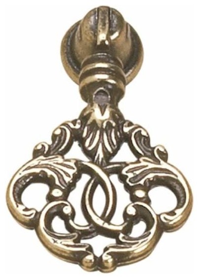 Richelieu 3772458bb 1 4 Empire Drop Pendant Cabinet Pull Richelieu 3772458bb 1 4 Empire Drop Pendant Cabinet Pull Burnished Br
