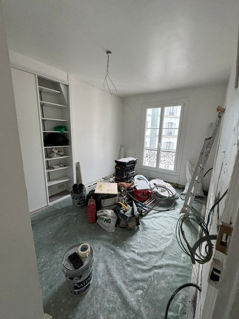 Projet Buttes Chaumont, rénovation d'un appartement de 60m2