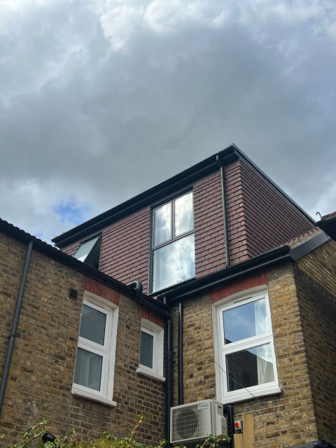 Attic Conversion in West Ealing modern-exterior
