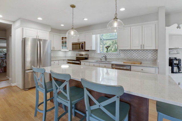 Bright Contemporary Kitchen in Towson contemporary-kitchen