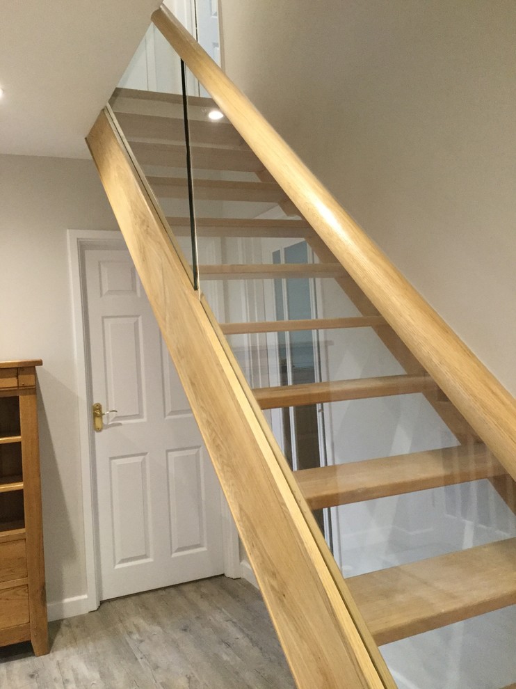 Refurbishment Glass Open Riser