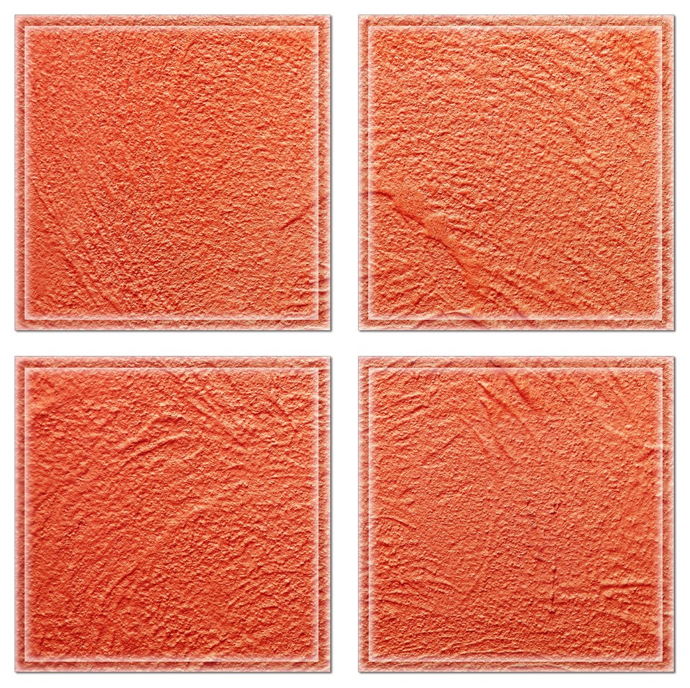 6"x6" Upscale Designs Crystal Glass Wall Tile, Set of 32, 6x6