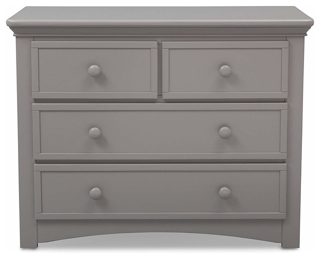 Contemporay Dresser Strong And Sturdy Wood 4 Drawers