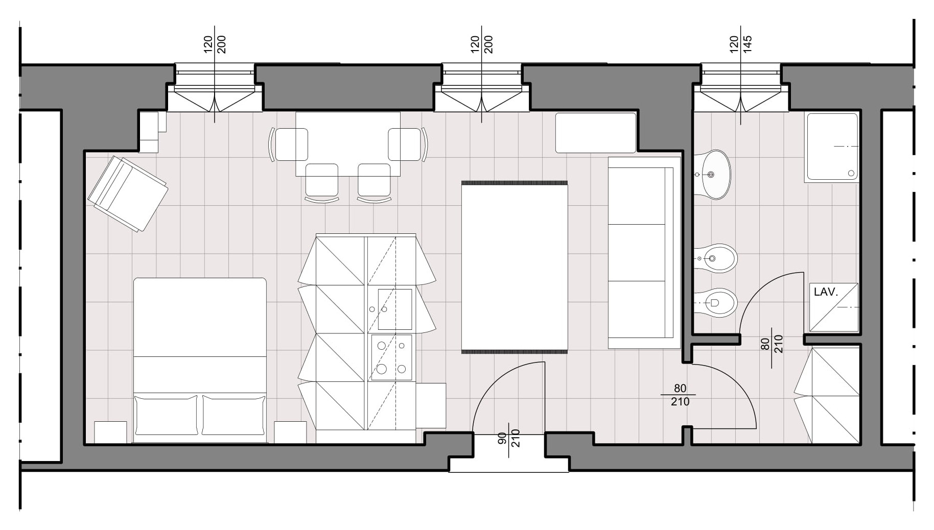 FF - Piccolo appartamento 50 m2 - B&B