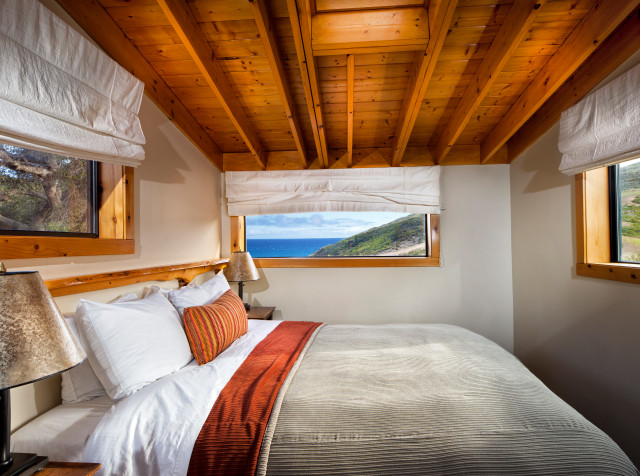 El Capitan Canyon rustic-bedroom