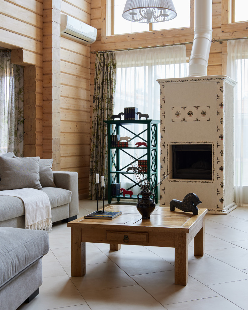 Загородный дом из бруса