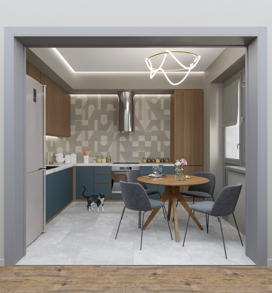 Яркая кухня для парня