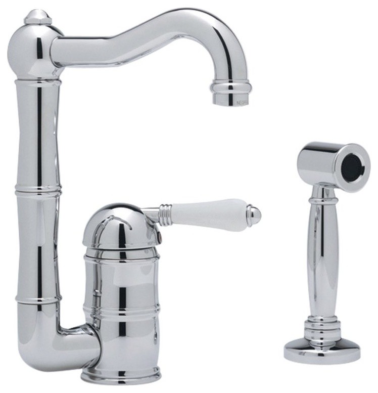 Rohl Country A3608/6.5LPWS-2 Single Handle Kitchen Faucet - A3608/6.5LPWSTCB-2