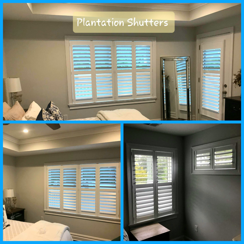 PLANTATION SHUTTERS - VARIOUS PROJECTS