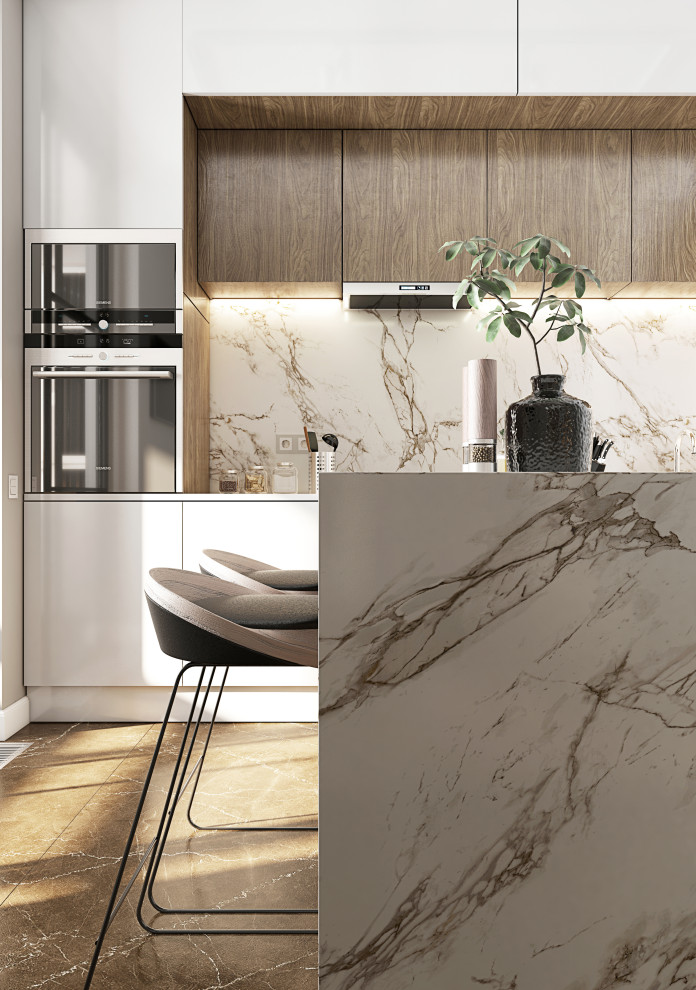 Квартира на Стародмитровской. Современный минимализм.