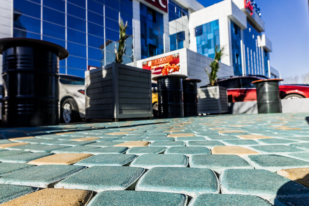 Примеры Тротуарного покрытия