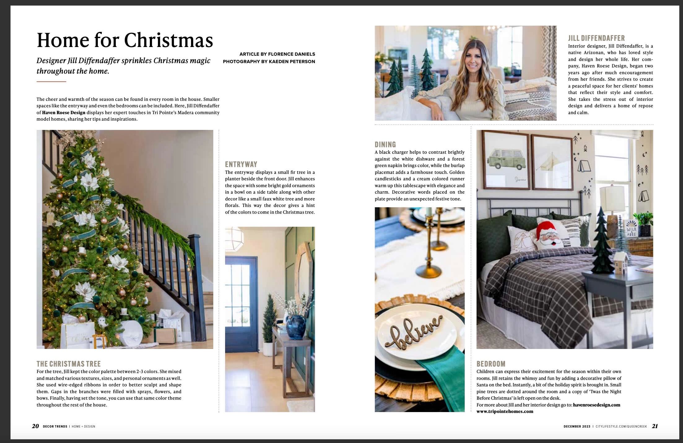 Queen Creek City Lifestyle Christmas Shoot