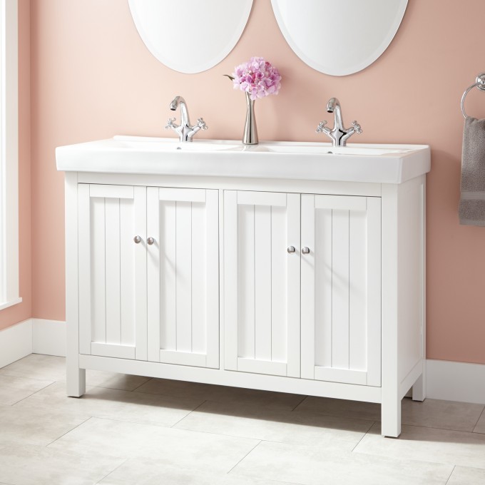 Should I Convert Single Sink To Double Sink Vanity W Only 48