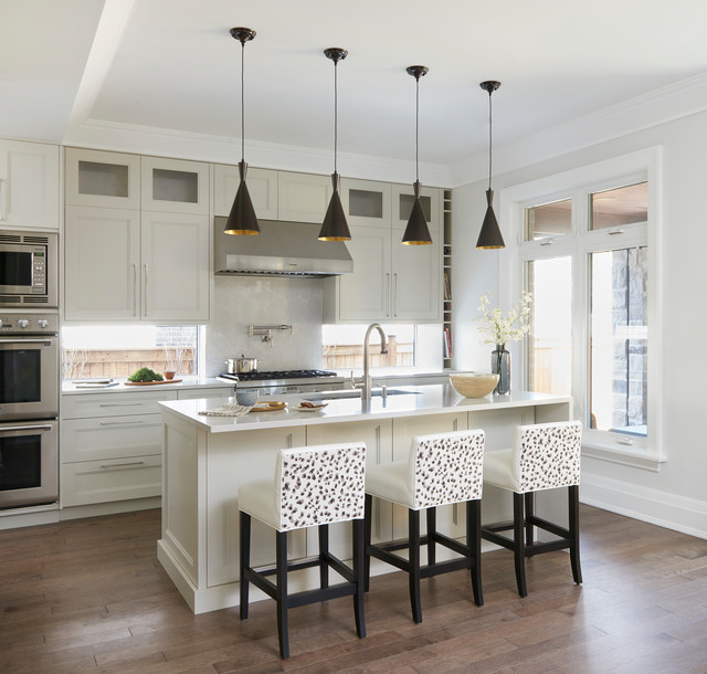 A Neutral Kitchen in Newton