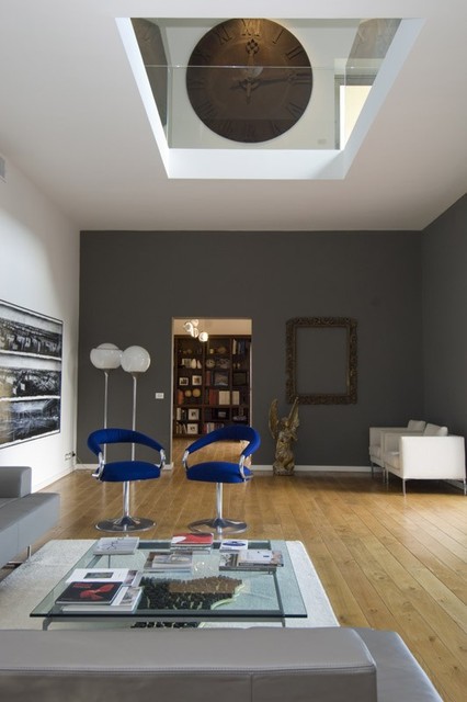 casa con buco in mezzo contemporary-family-room