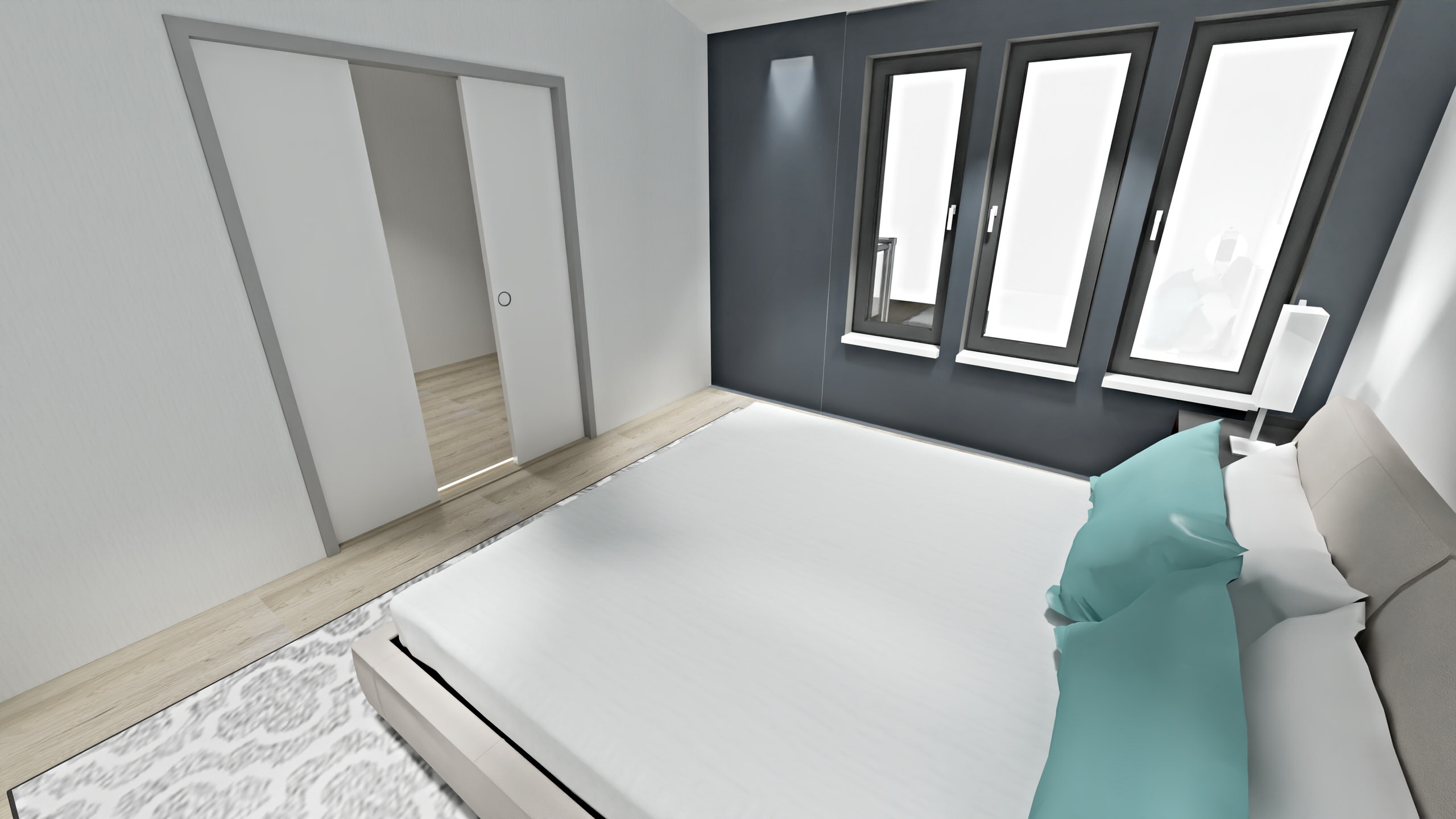 SAM AND JEFF MASTER BEDROOM