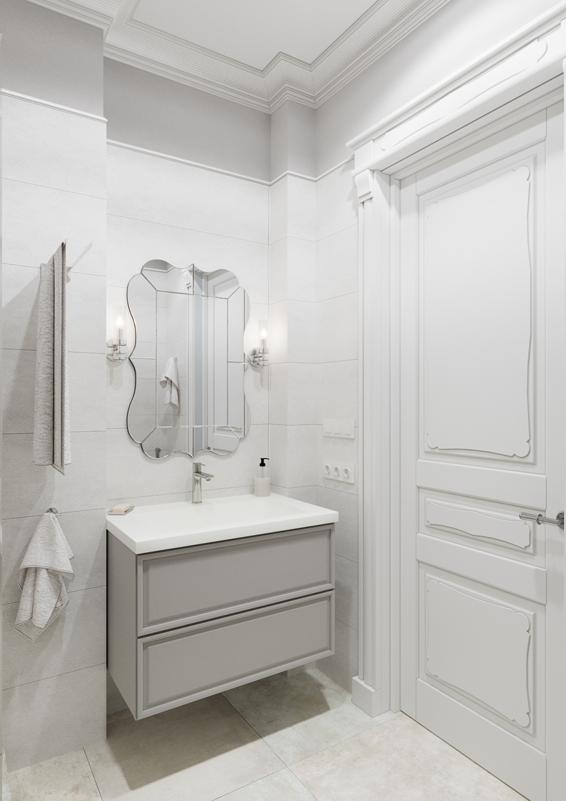 Дизайн-проект квартиры в ЖК Солнечный олимп