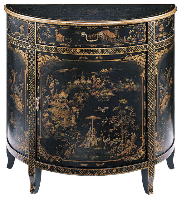 HandPainted Oriental Asian Accent Chests And by
