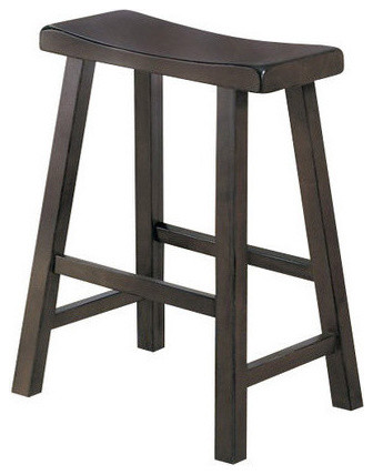 Homelegance Saddleback Stool Transitional Bar Stools And