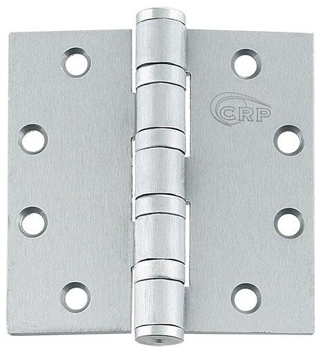 Inc Tell manufacturing Satin Chrome Spring Hinge NEW x 4.5 in 4.5 in