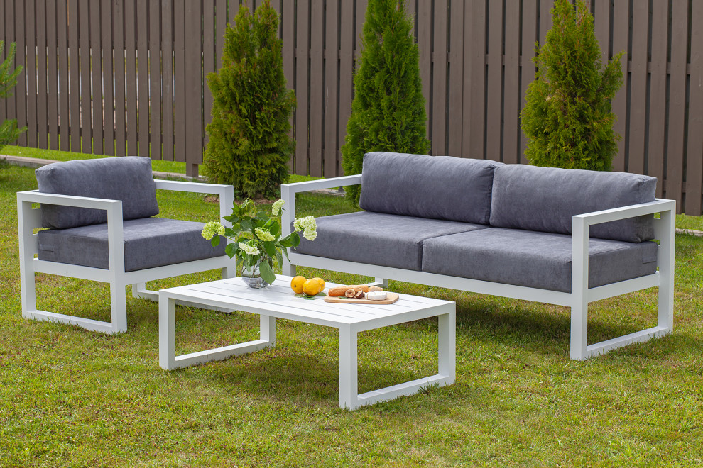 Набор садовой мебели CAPRI, белый