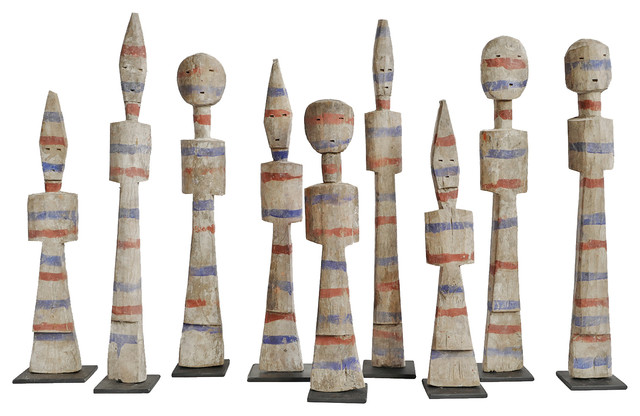 Consigned Burkina Faso Wood Figures
