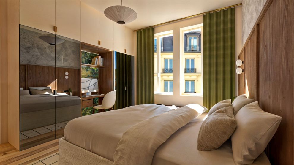 Décoration d'une chambre aux allures d'hôtel