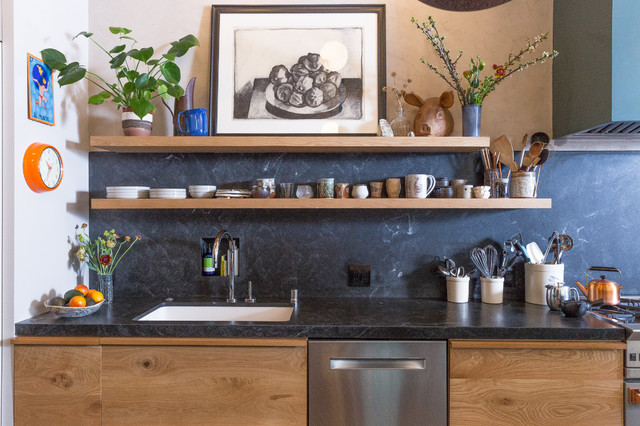 Restaurant Chefs Put Function First in Their Home Kitchen eclectic-kitchen