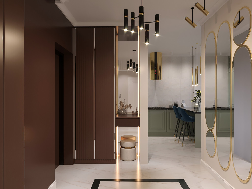 Проект 3-х комнатной квартиры VERA GATSBY JAZZ