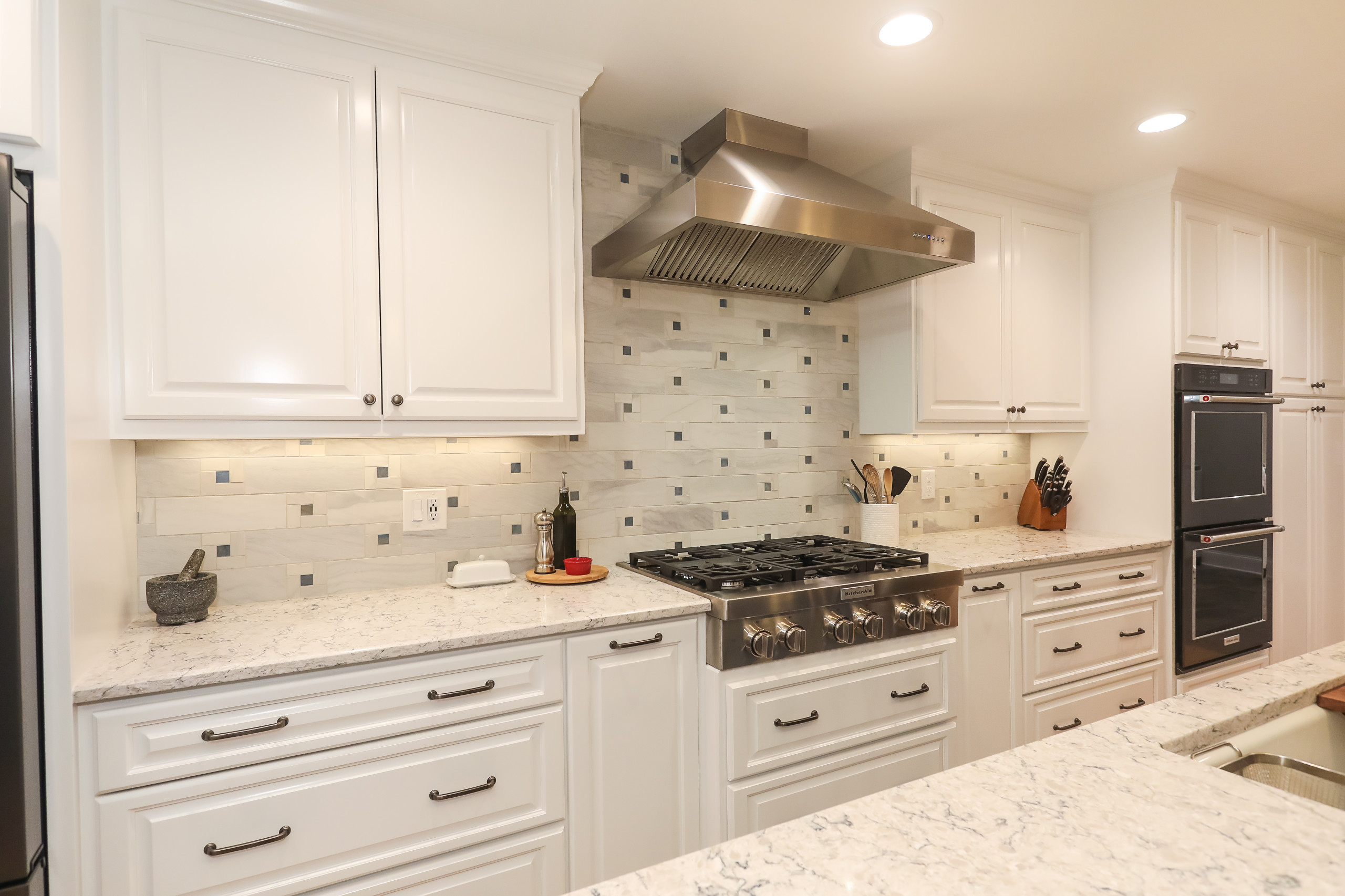 Custom Kitchen, Laundry, and Powder Room Remodel