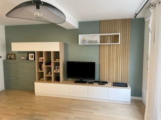 Création meuble TV sur mesure 3D