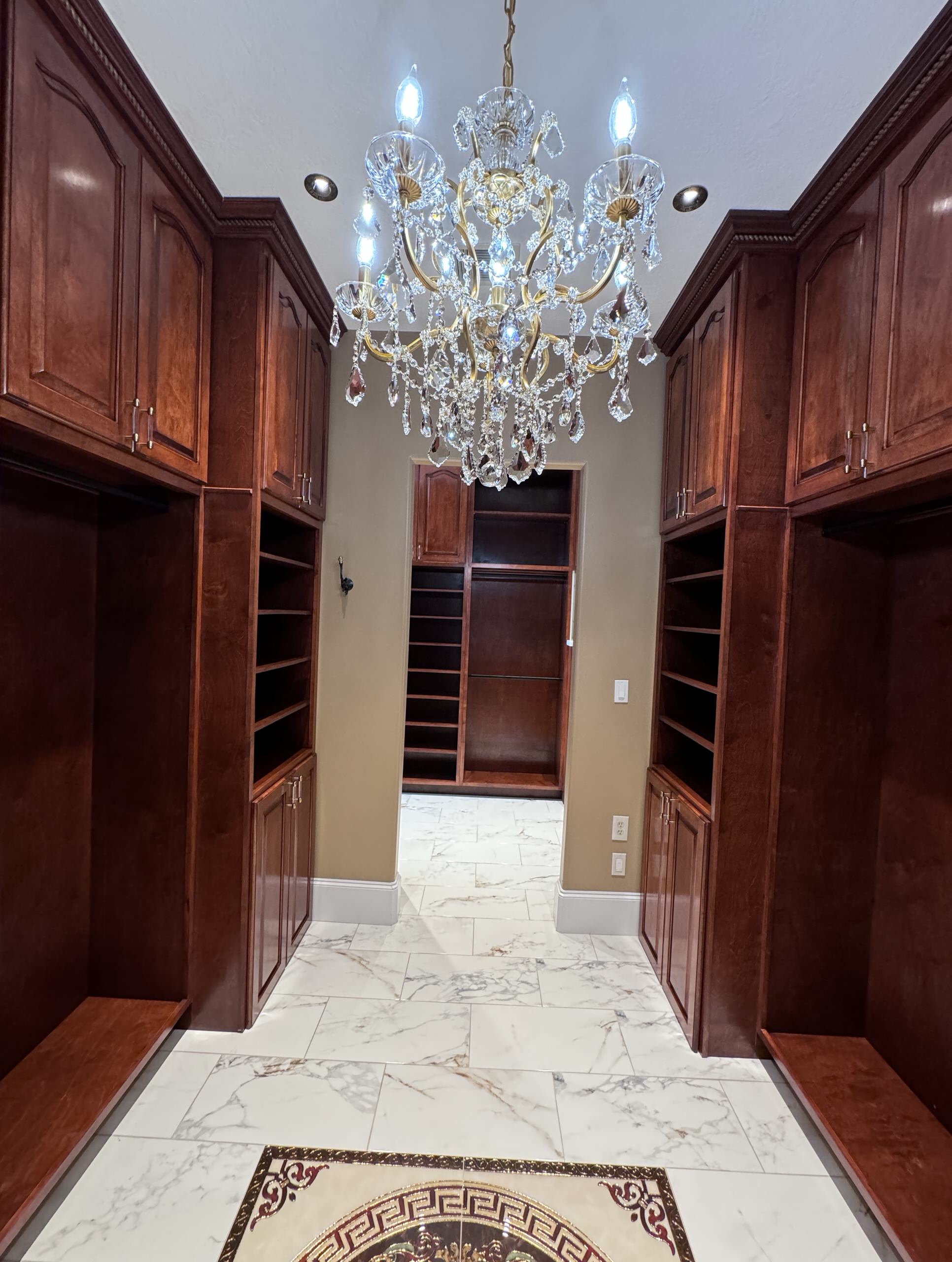 Custom His and Her Closet