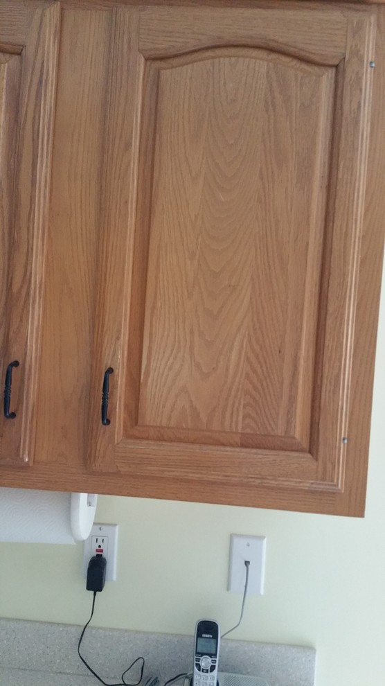 replace arches topped builder grade doors with square framed d