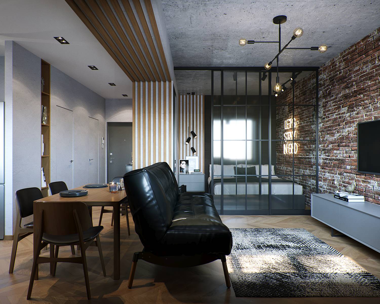 Квартира холостяка 37кв.м.