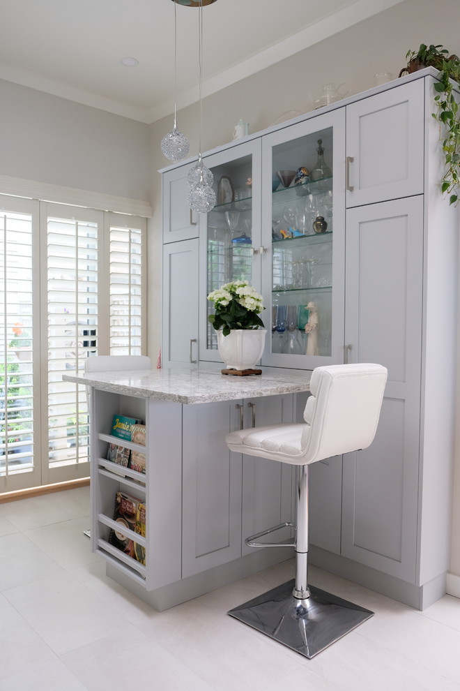 Inspiration for a transitional kitchen remodel in Vancouver