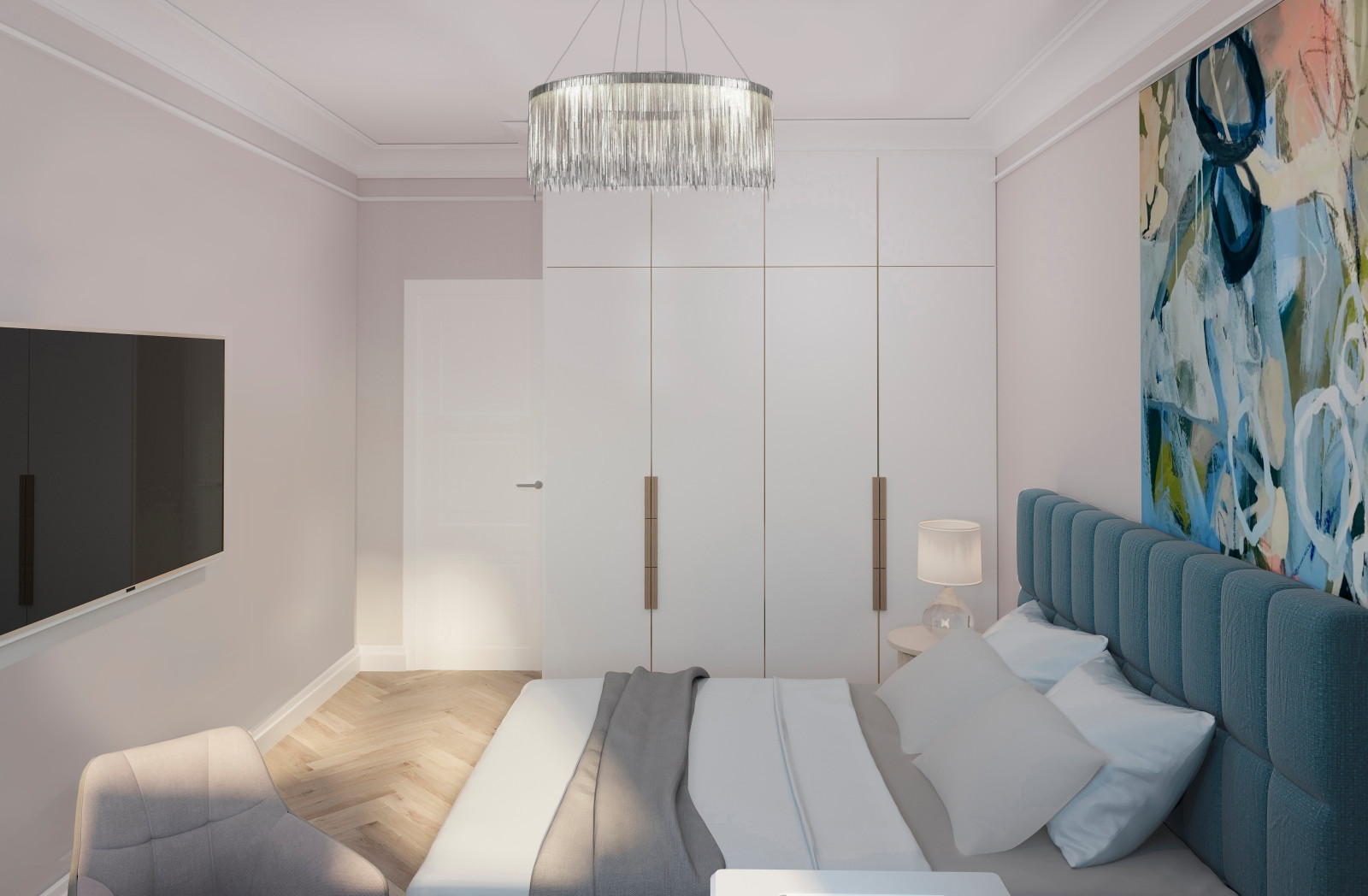 Gästezimmer in Vierzimmerwochnung, 108gm. Berlin.