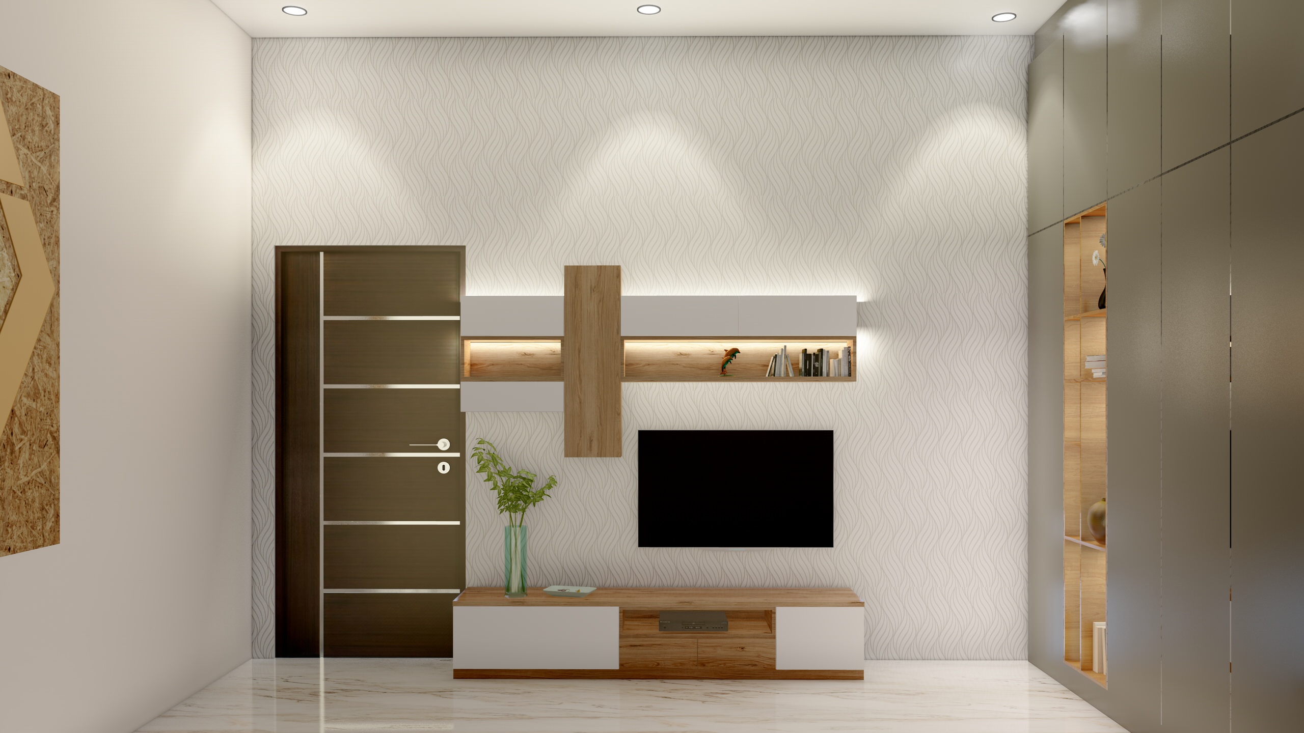 Modern Master Bedroom Design in Woodford Green