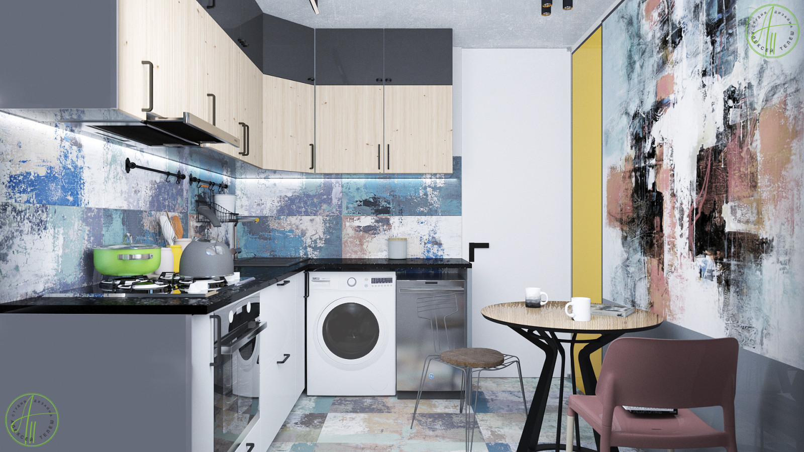 "Концепт серого в Брежневке"