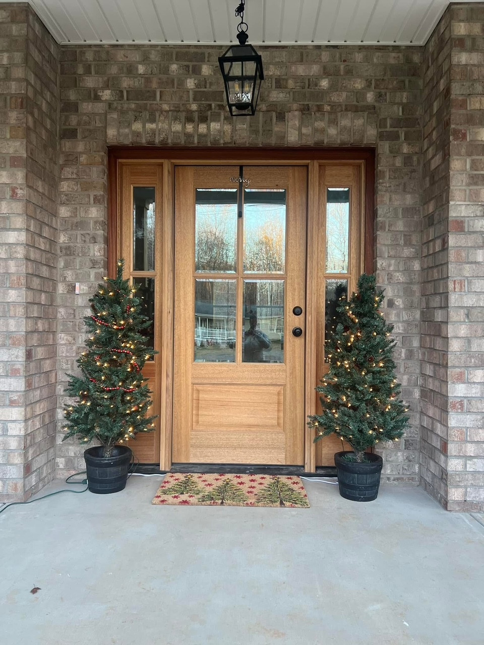 Mahogany Entry Door