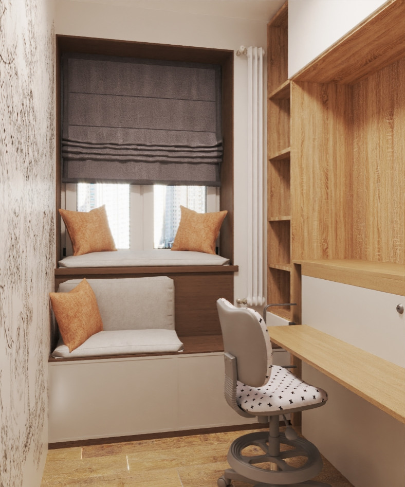 Маленькая площадь: переделка коммуналки в студию