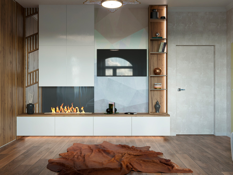 Двухэтажный дом в стиле лофт